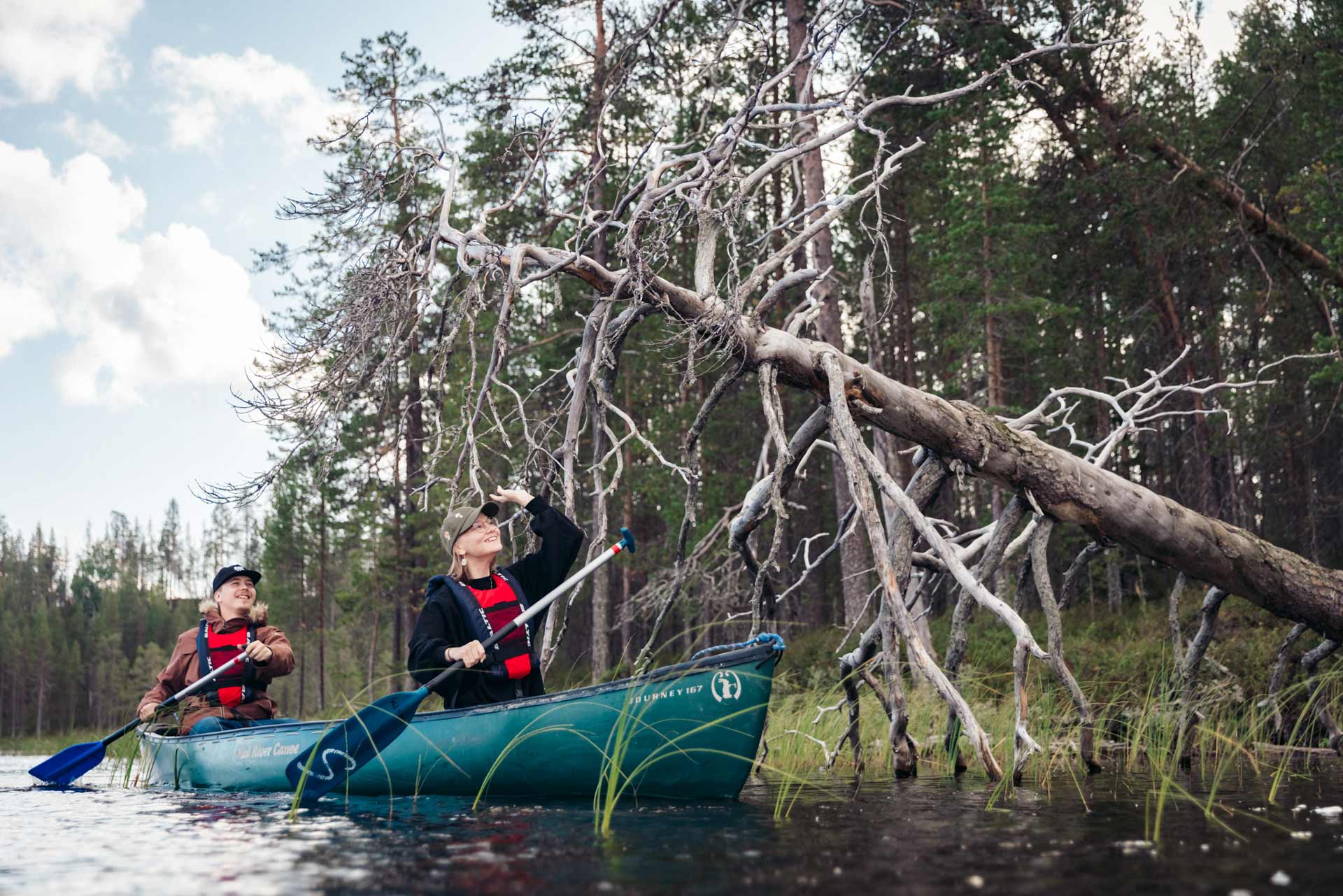 Aitoa kireettömyyttä taivalkoskella